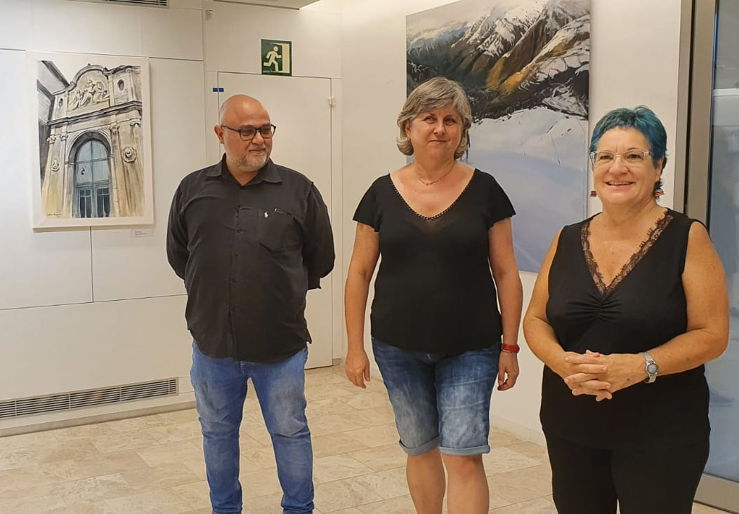 Les aquarel·les ràpides de María José Escuder s'exposen a la sala Arimany